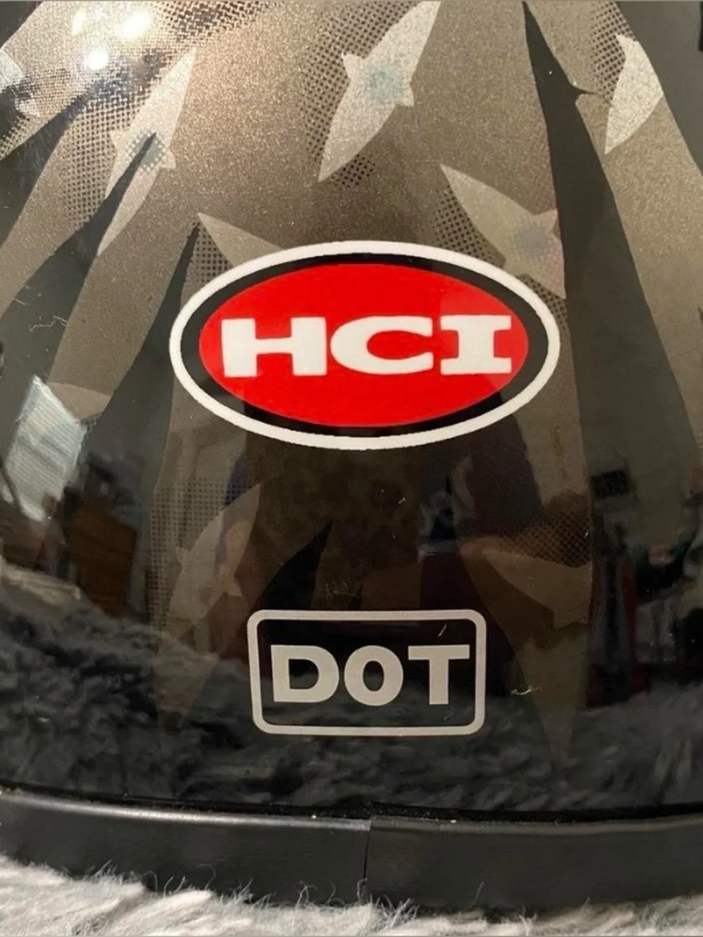 HCI Shorty Motorcycle Helmet Cruiser XS - 21